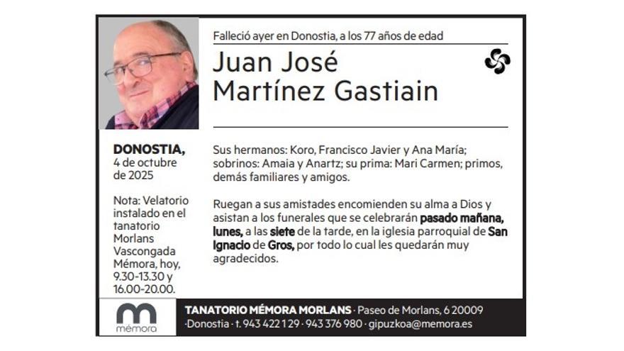 Juan José Martínez Gastiain