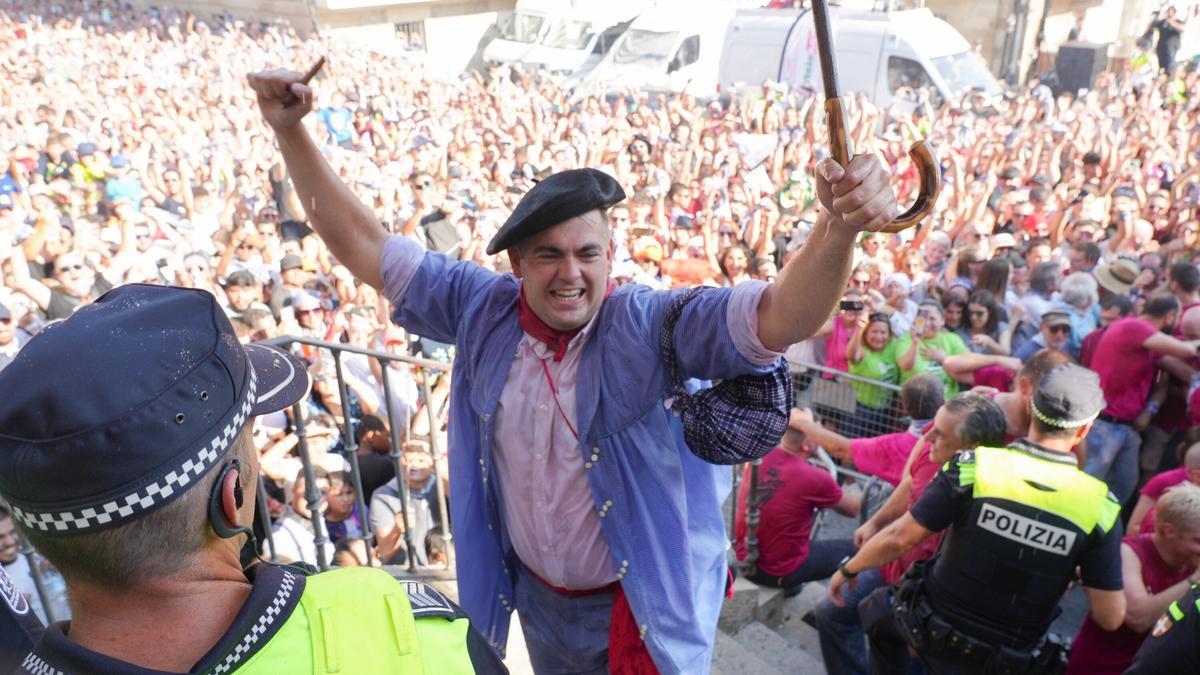 En imágenes: Así ha sido la bajada de Celedón en 2025