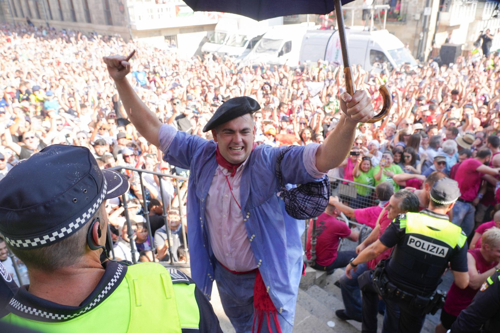 En imágenes: Así ha sido la bajada de Celedón en 2025