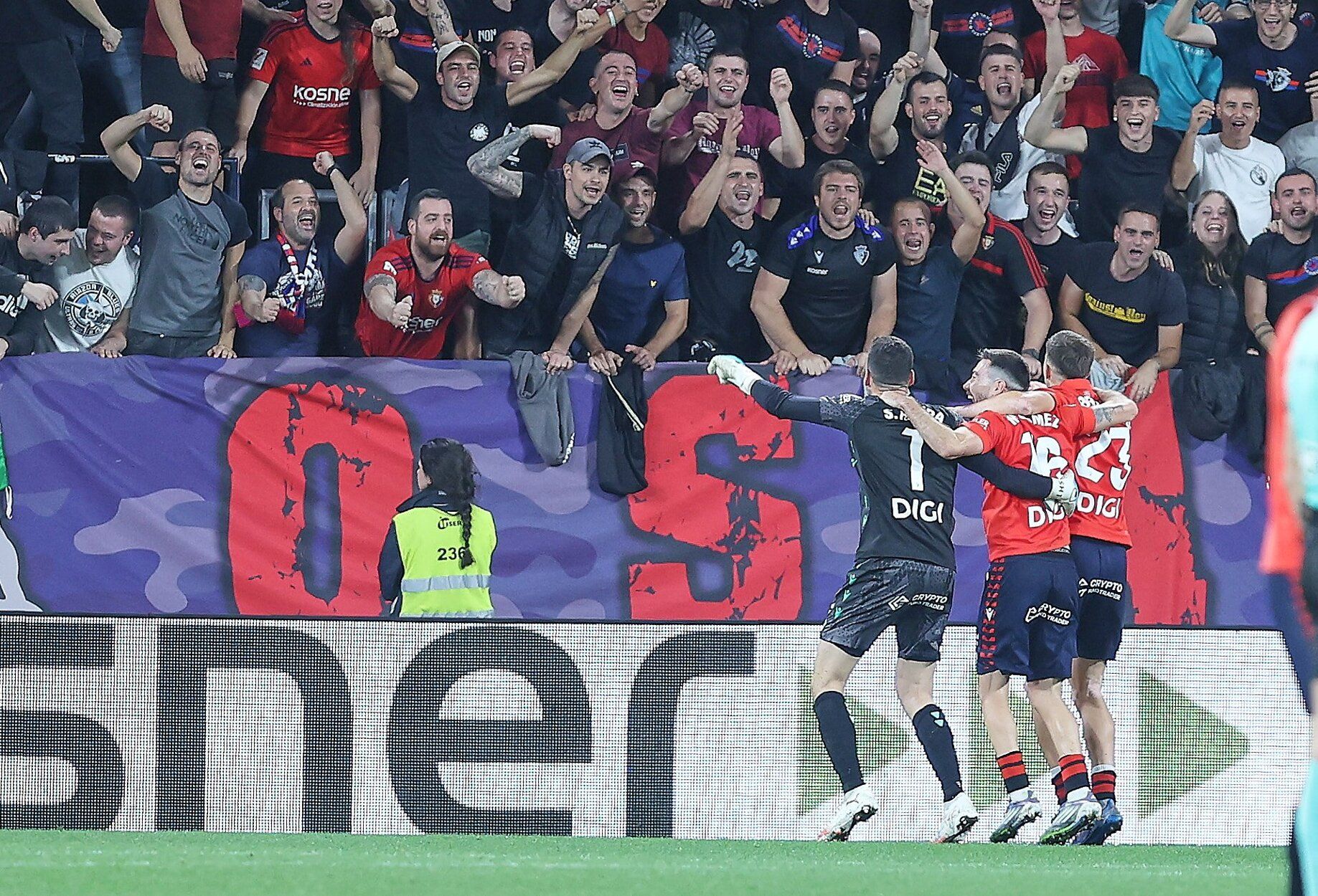 Fotos del Osasuna-Getafe en El Sadar