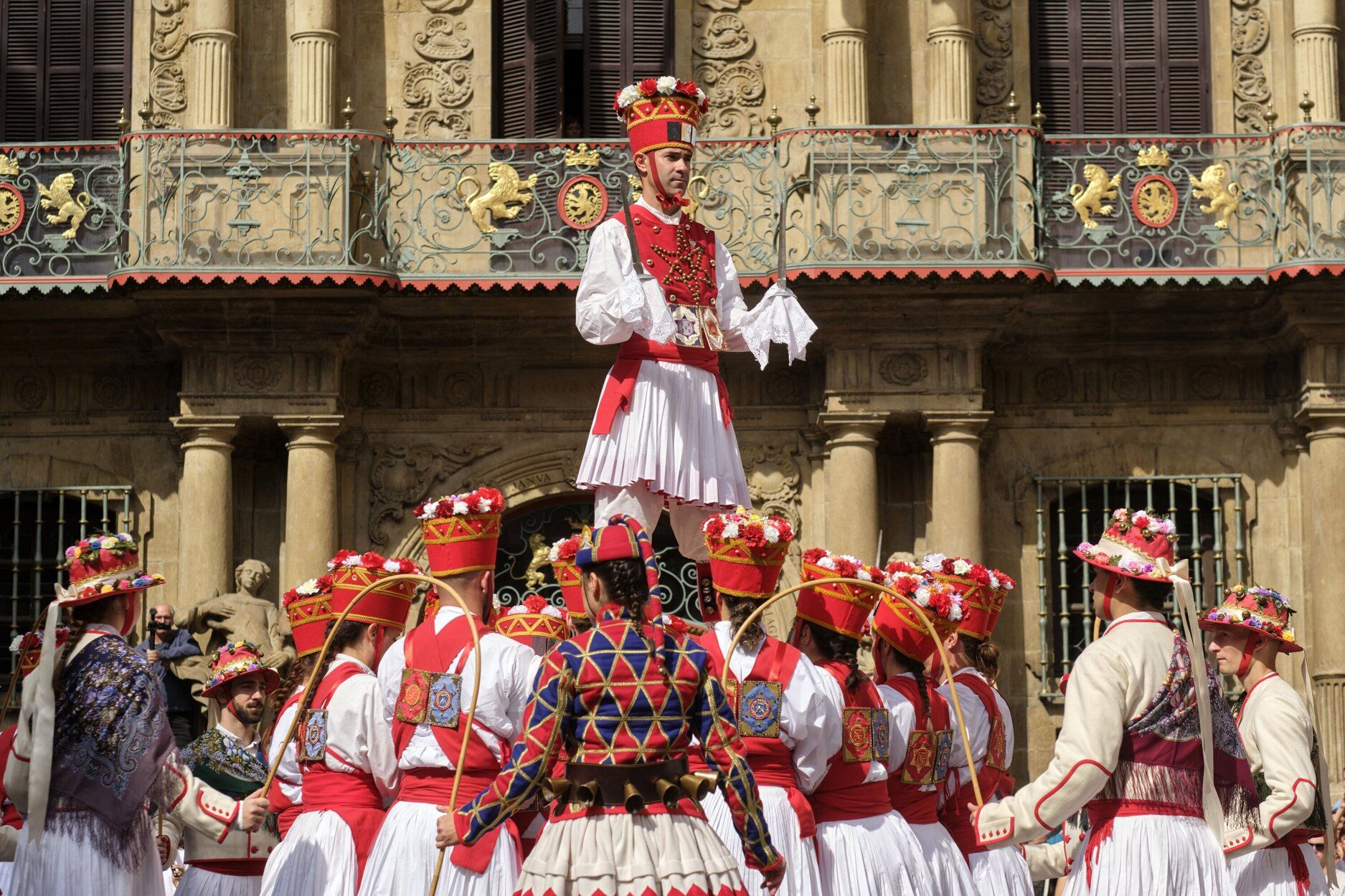 Fotos de la procesión de San Fermín Txikito