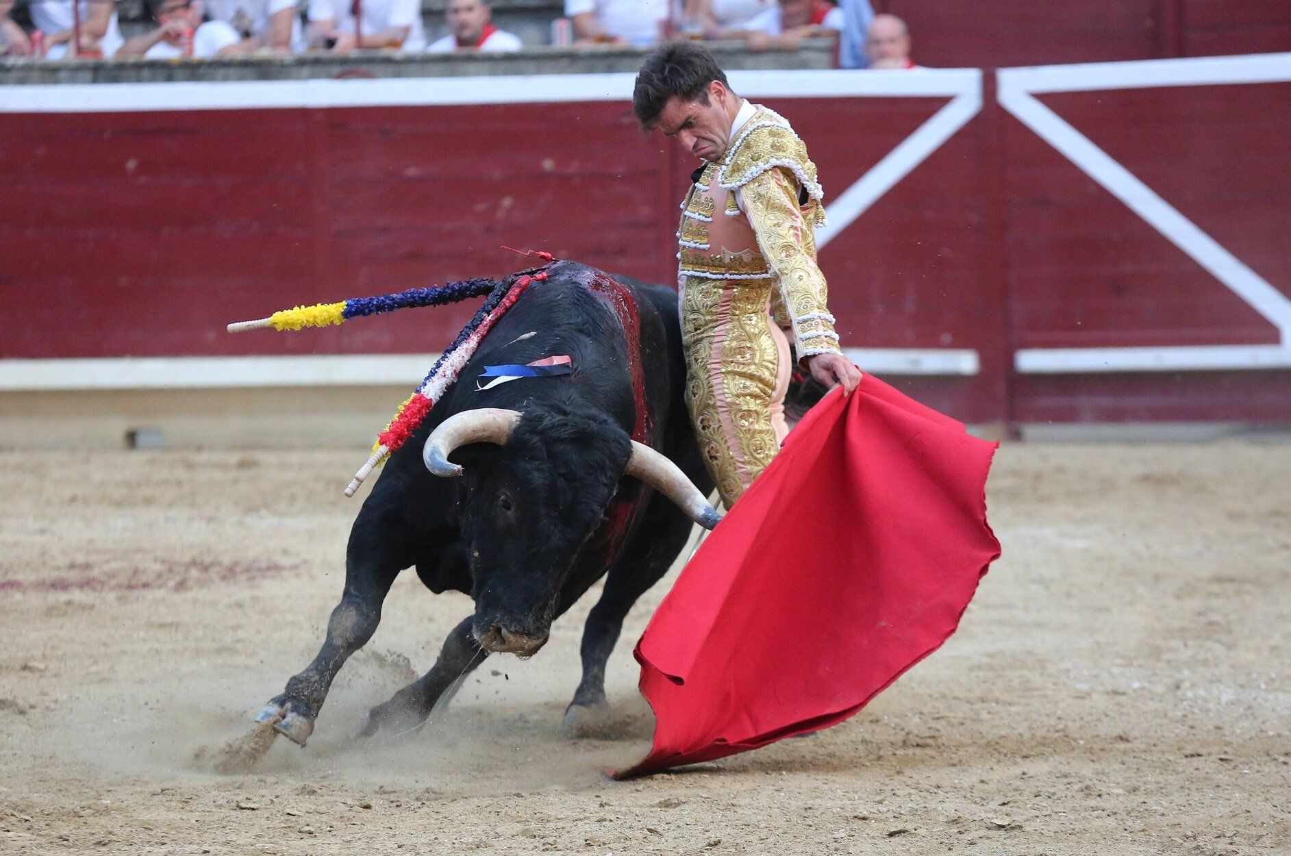 Fotos de la tercera corrida de toros de fiestas de Tafalla
