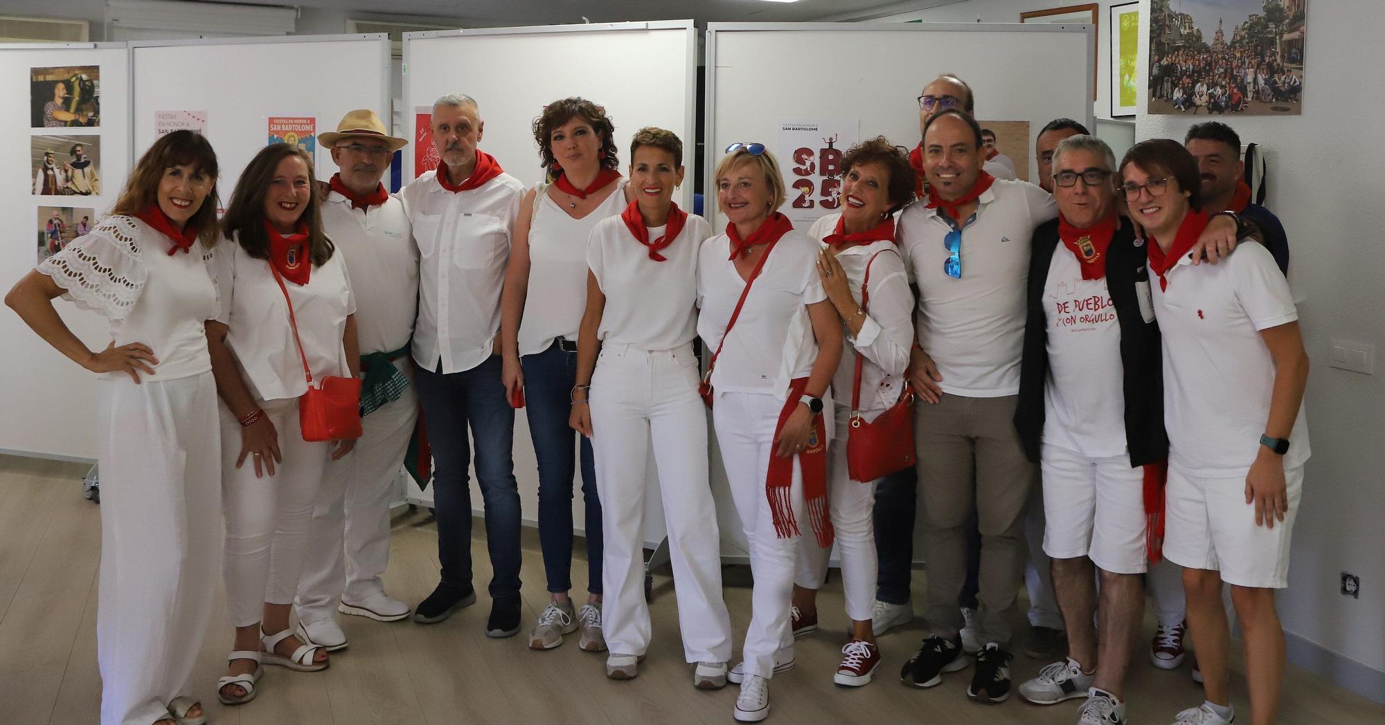 Fotos del cohete de Marcilla