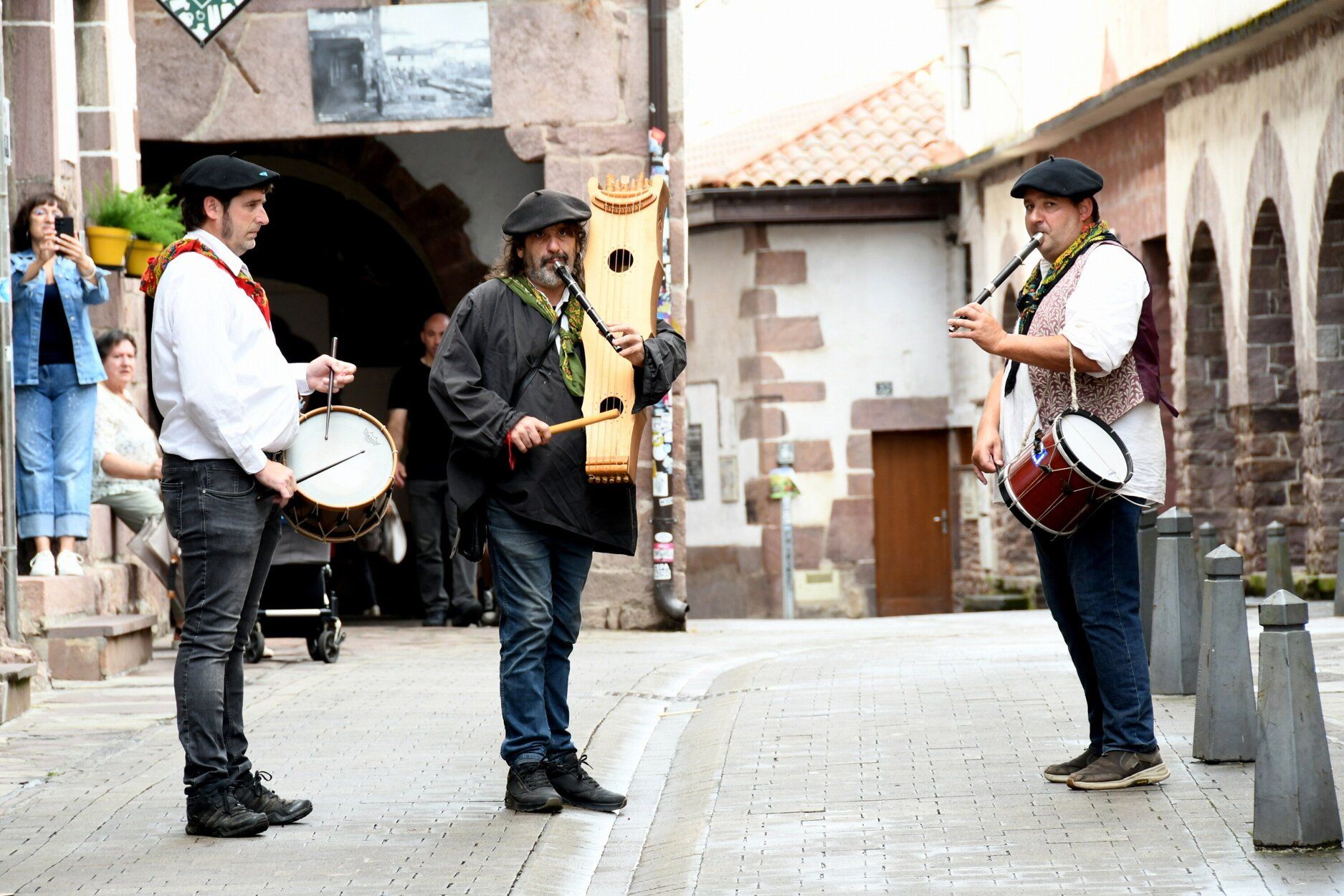 Fotos del chupinazo de Elizondo
