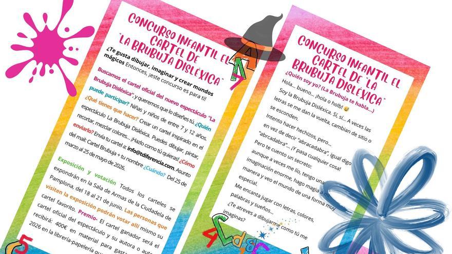 Tdiferencia convoca  un concurso para diseñar el cartel de ‘La Burbuja disléxica’