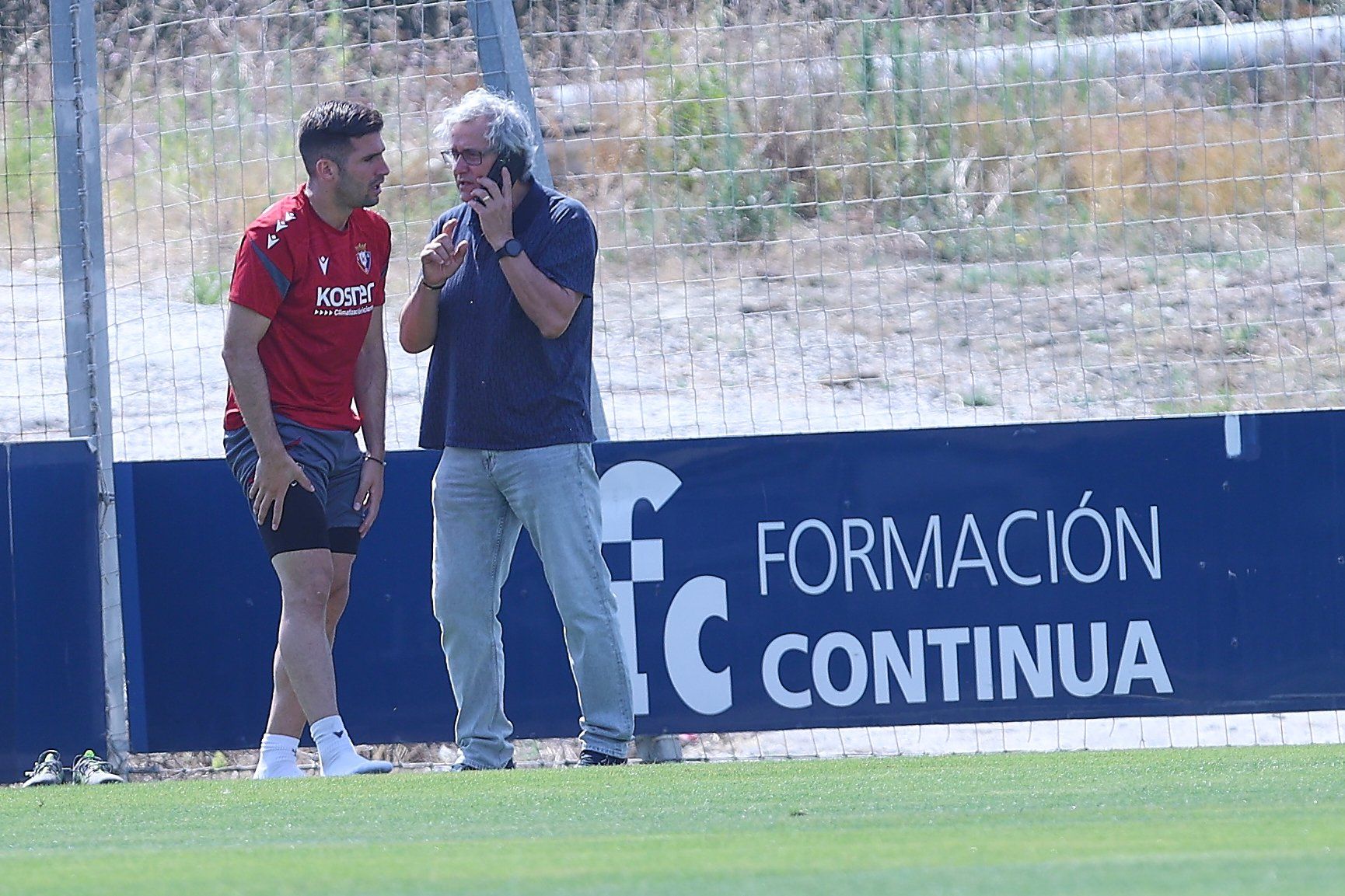 Entrenamiento de Osasuna (18/07/2025)