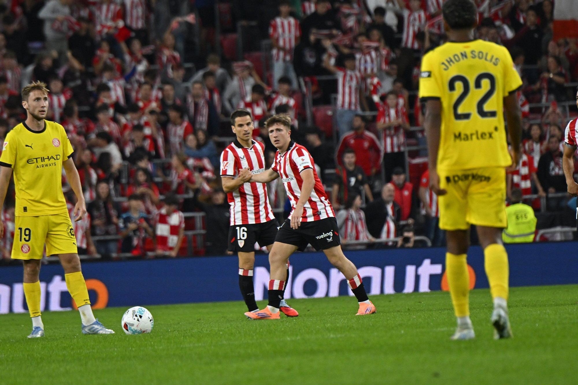 El Athletic-Girona, en imágenes