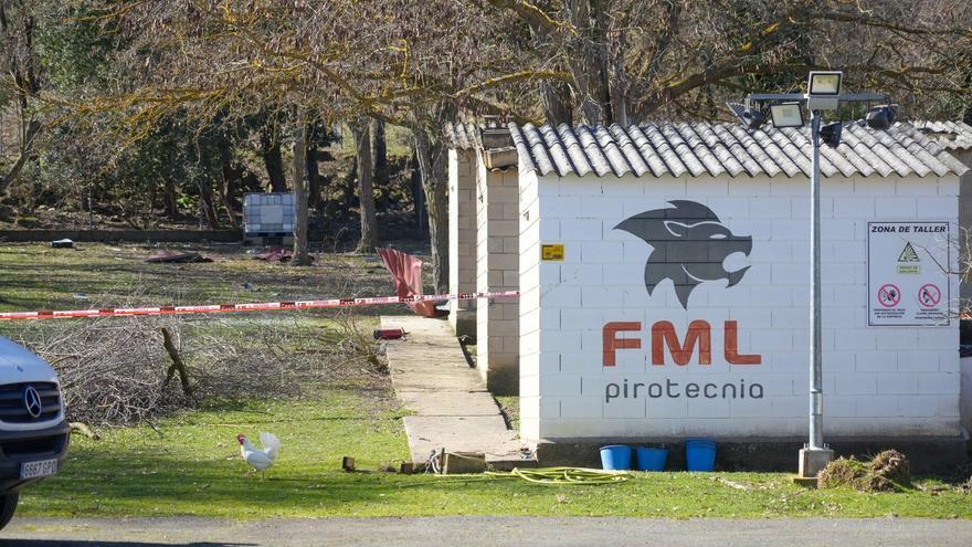 Una persona fallecida y otra en estado crítico en una explosión de la pirotecnia FML de Bergüenda