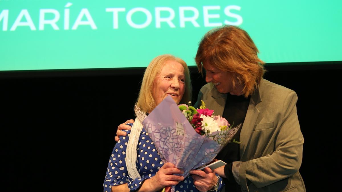 Maruja torres ya recibió un reconocimiento público en la gala del deporte de Arrigorriaga de 2023