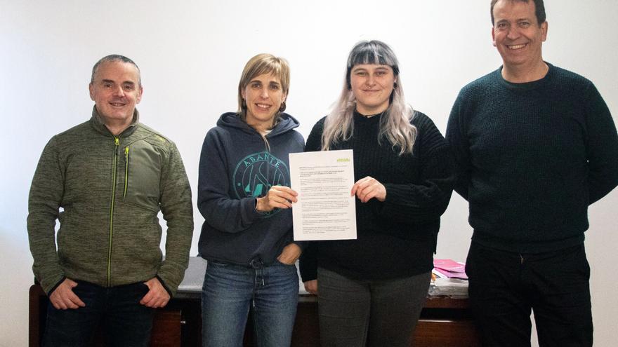 Komunitatea Ehuntzen y la Plataforma de Salud lanzarán el cohete de fiestas de Altsasu