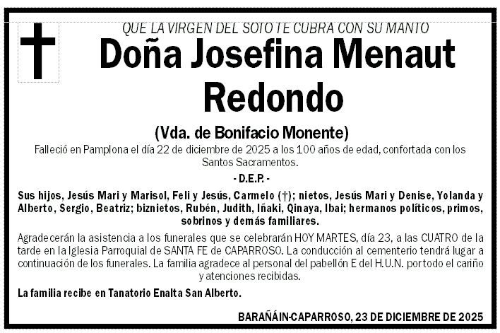 Josefina Menaut Redondo