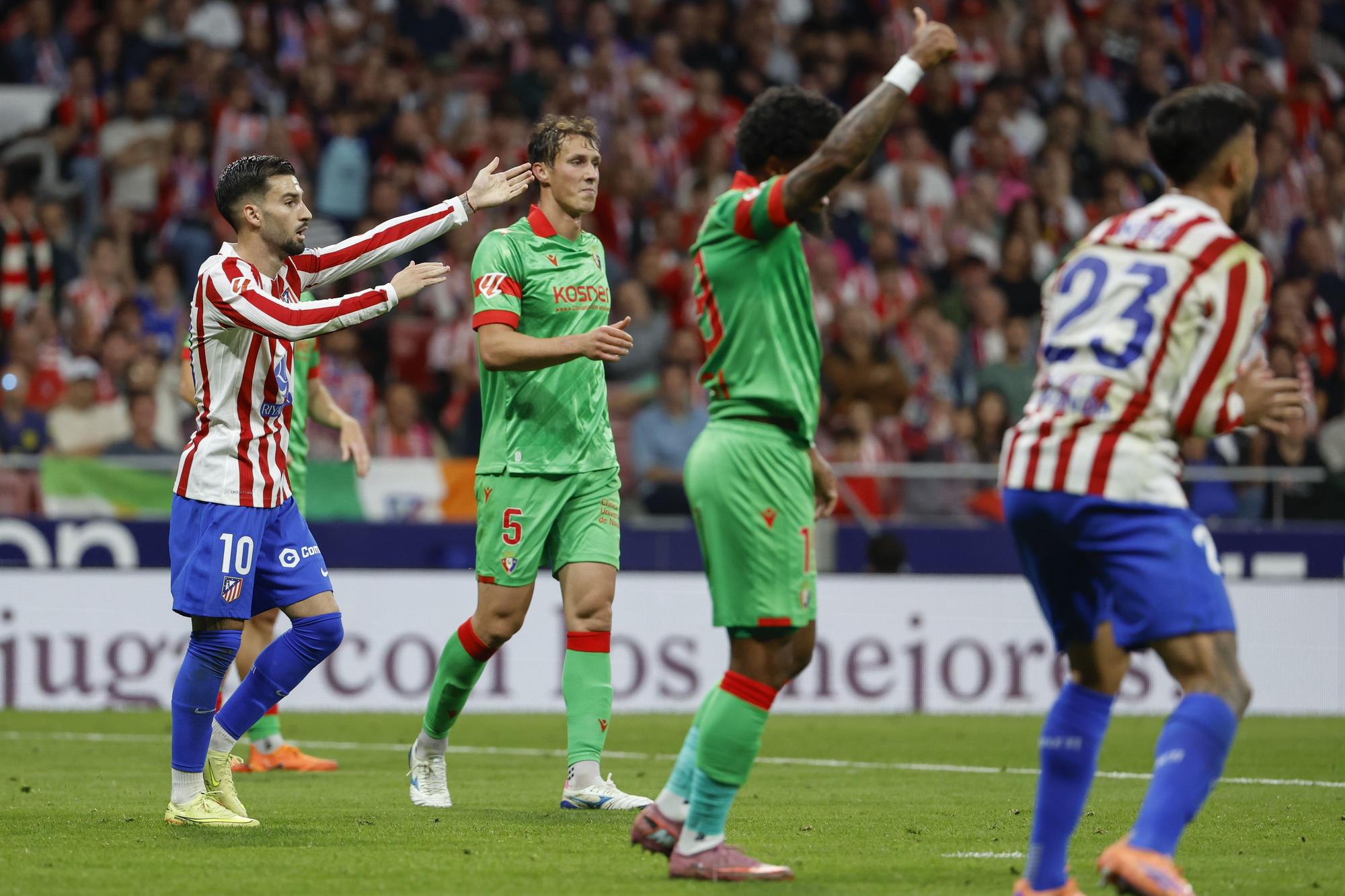 Fotos del partido Atlético de Madrid-Osasuna