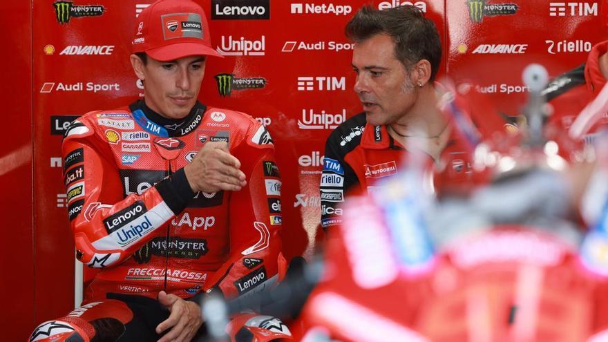 Marc Márquez estrena con muy mal pie el título de MotoGP