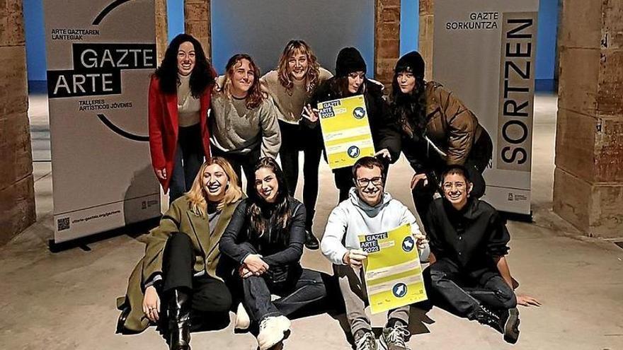El Depósito de Aguas se convierte en un taller abierto con Gazte Arte