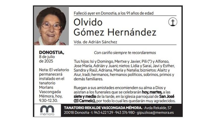 Olvido Gómez Hernández