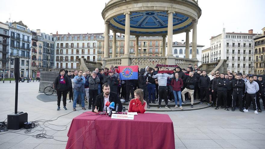 Osasuna-Mallorca: a las 12.00, marcha silenciosa a El Sadar