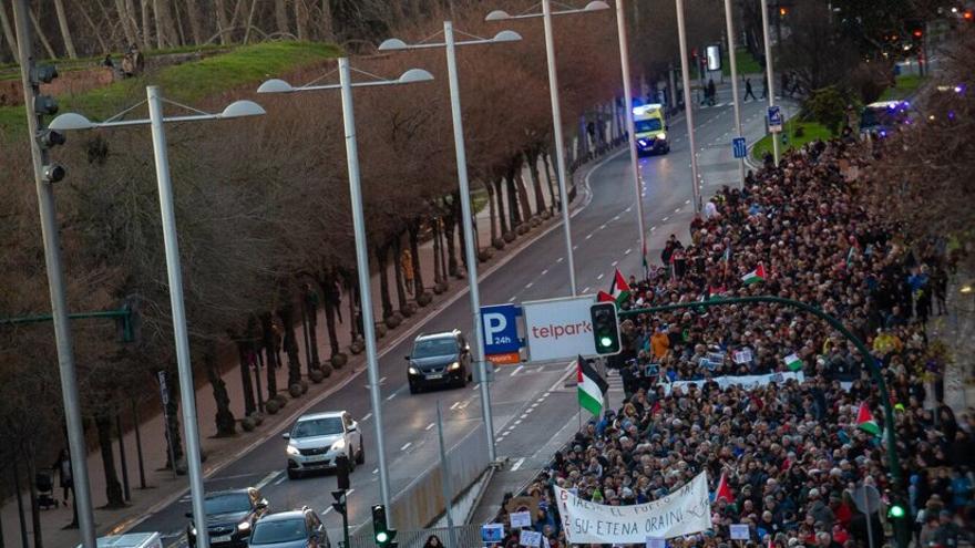 Navarra acogió el pasado año más de siete manifestaciones al día sin que se produjeran incidentes