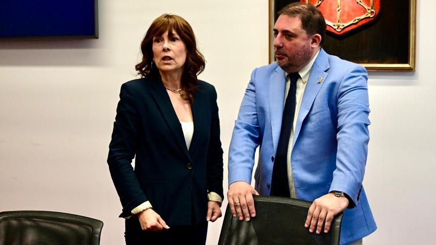 Barkos propone reformar la Lorafna para ampliar el autogobierno y la oficialidad del euskera en toda Navarra