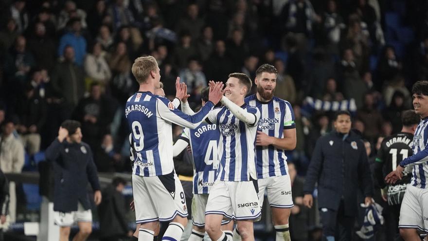 La Real Sociedad continúa sin ser un equipo demasiado fiable en goles