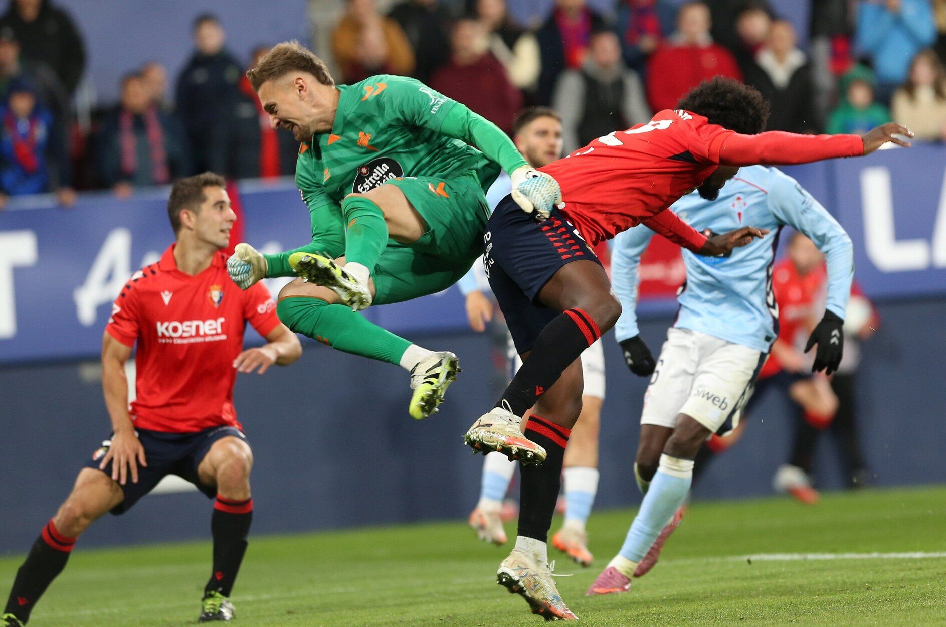 Mejores imágenes del Osasuna-Celta
