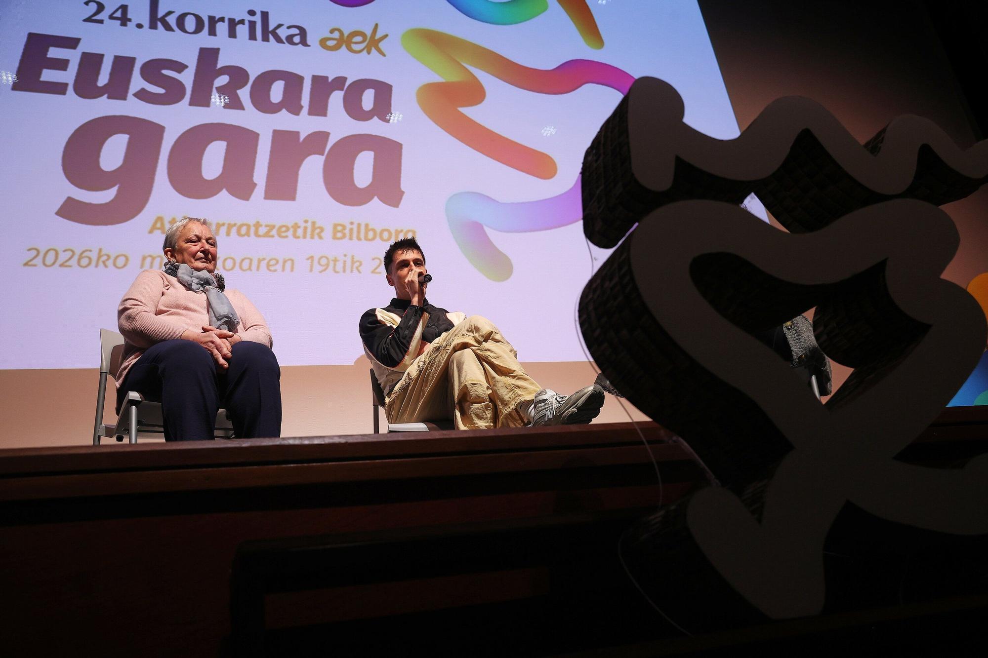 Presentación de 'Xiberutikan mendebaldera', la nueva canción de la Korrika