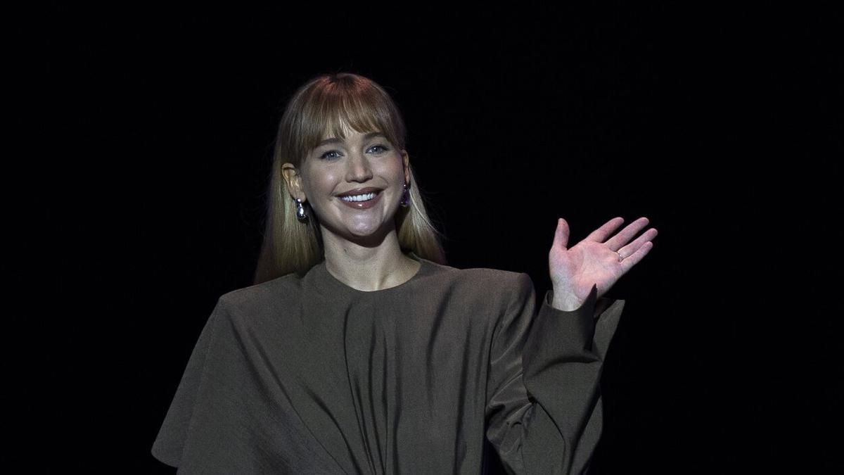 Jennifer Lawrence recibe el Premio Donostia