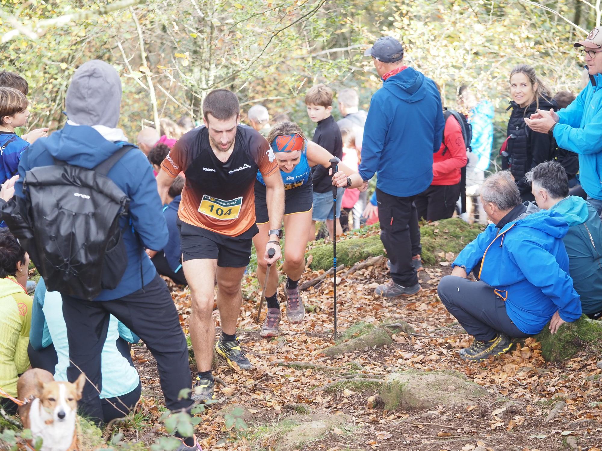 La llegada de los corredores a Karakate, en imágenes