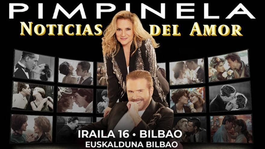 El dúo Pimpinela actúa este martes en el Palacio Euskalduna