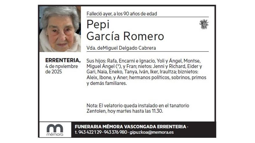 PEPI GARCIA ROMERO