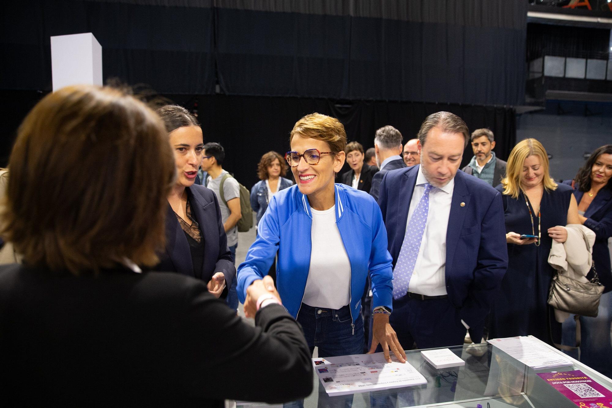 Fotos de la apertura del Encuentro de Empleo y Emprendimiento en la UPNA