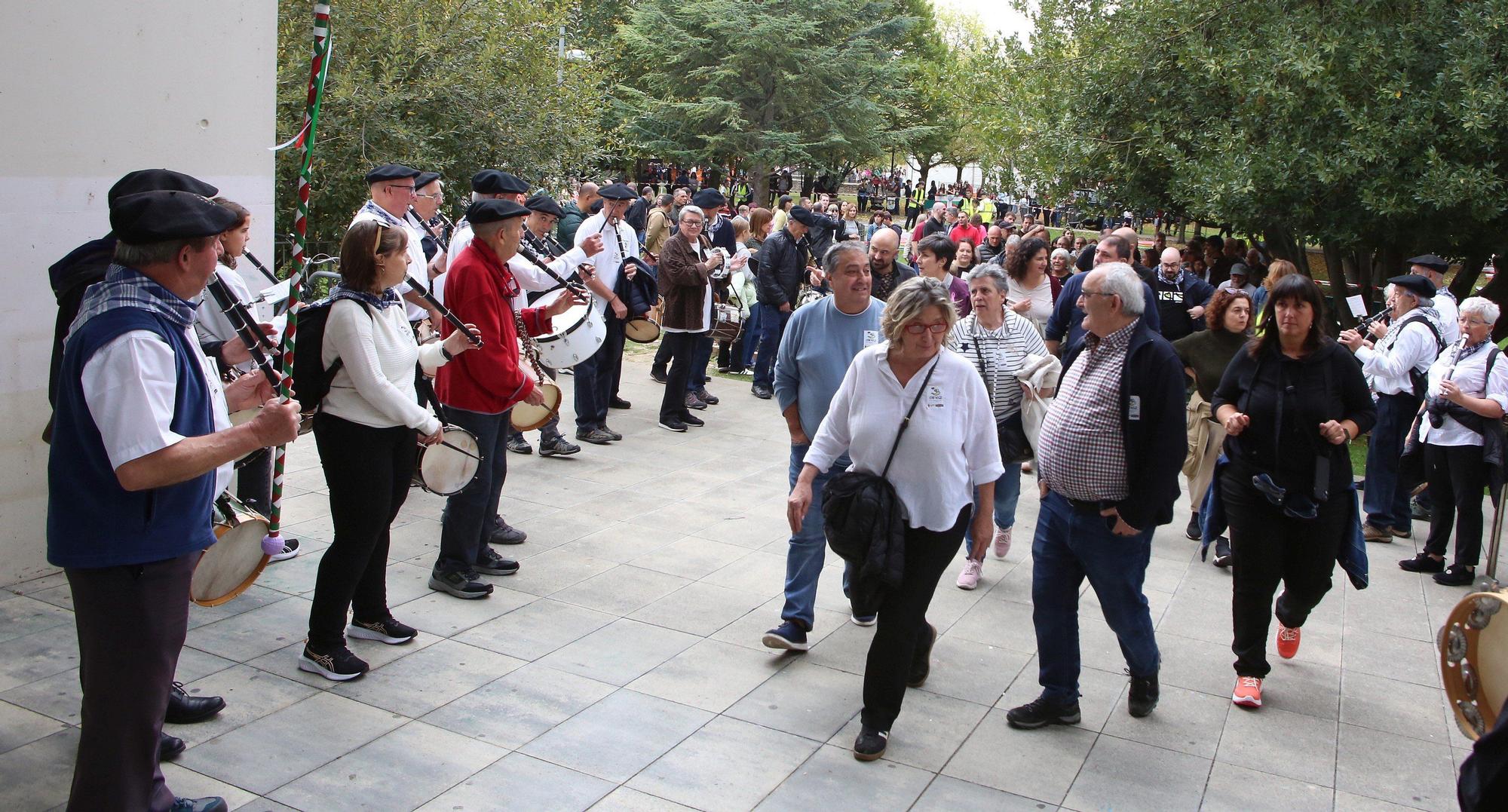 Fotos: Nafarroa Oinez 2025 en la ikastola Paz de Ziganda de Villava - Atarrabia