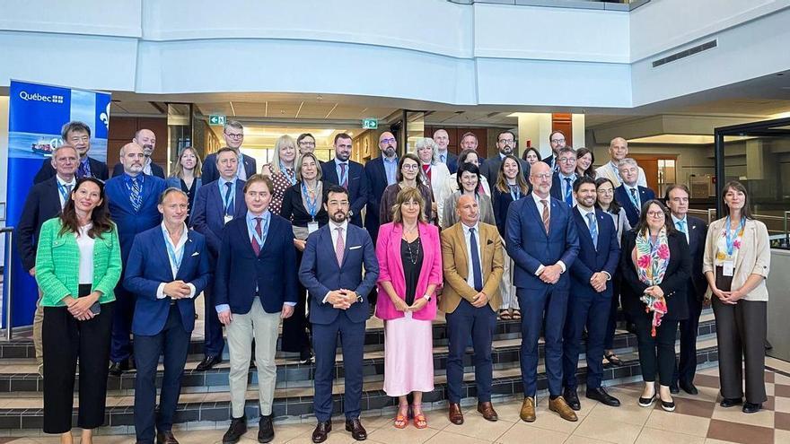 Ana Ollo reivindica en Canadá una Europa de region