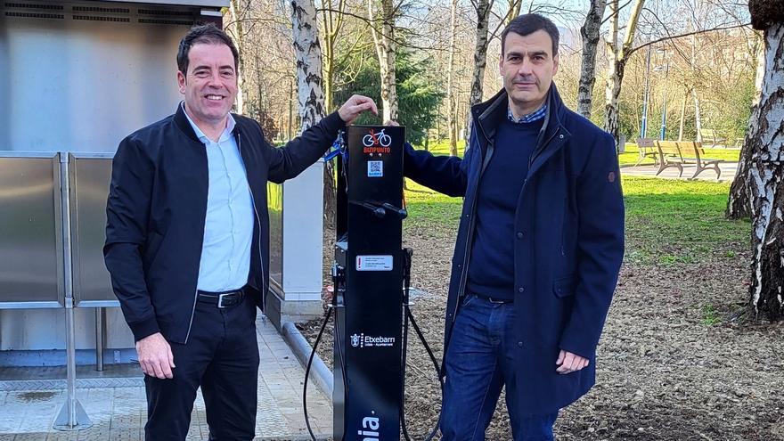Etxebarri cuenta con un punto de arreglo de bicis