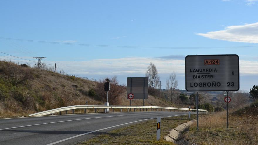 Álava impulsa la mejora de la A-124 entre Samaniego y Leza para reducir la siniestralidad