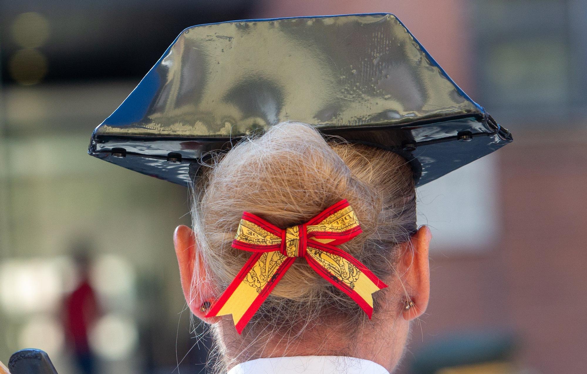 Fotos de la celebración de la Virgen del Pilar por la Guardia Civil de Navarra en Pamplona