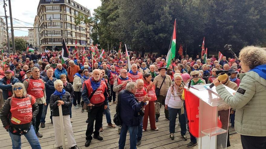 Pensionistas reprochan a PNV y PSE haber &quot;perdido una oportunidad histórica de hacer justicia&quot;