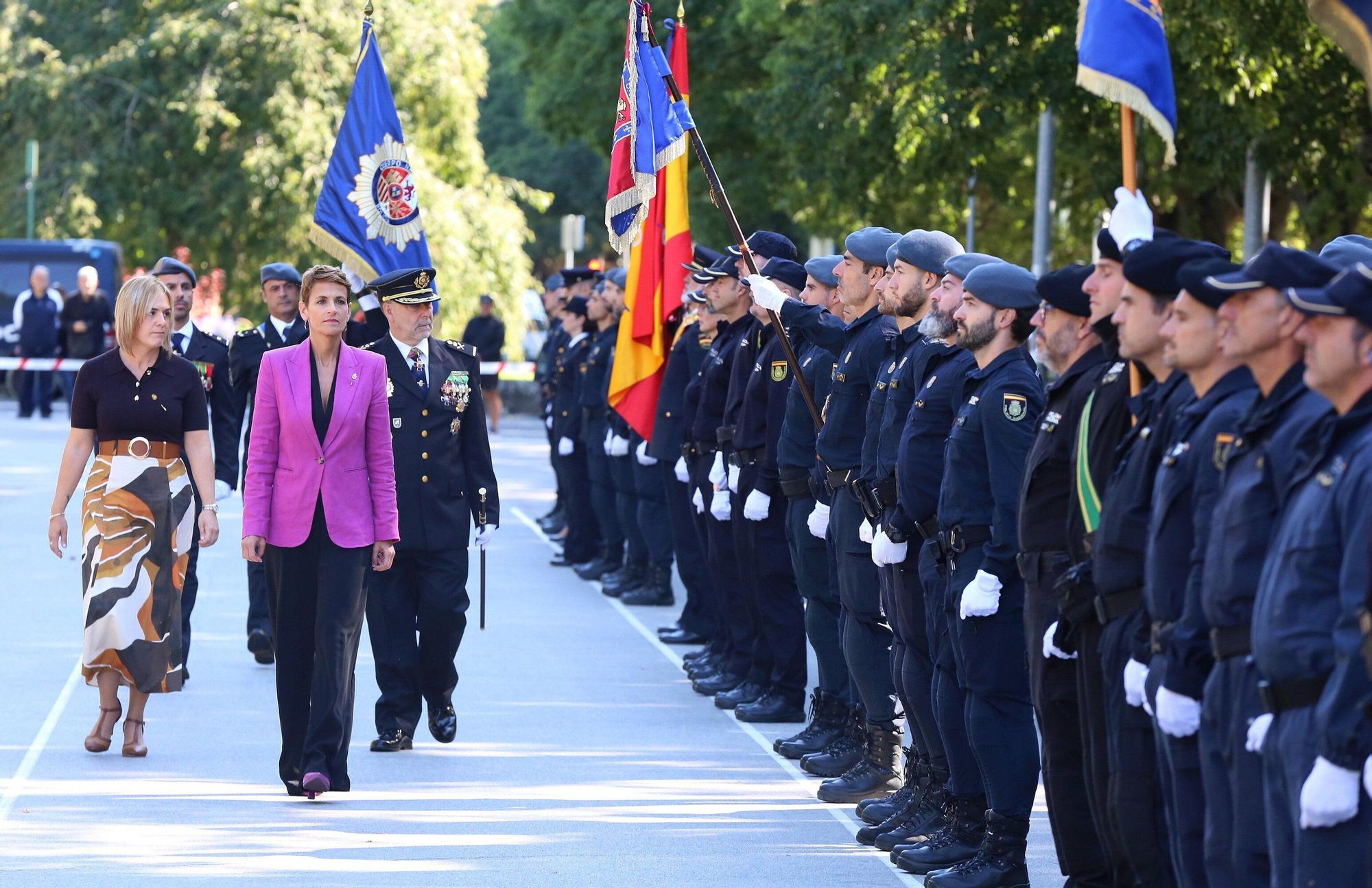 Fotos de la celebración del patrón de la Policía Nacional en Pamplona