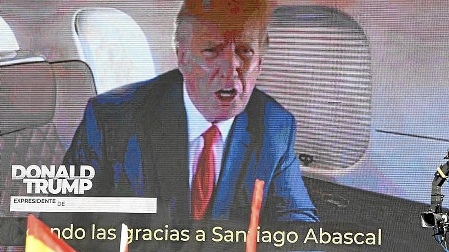 Donald Trump, invitado sorpresa en un evento de Vox