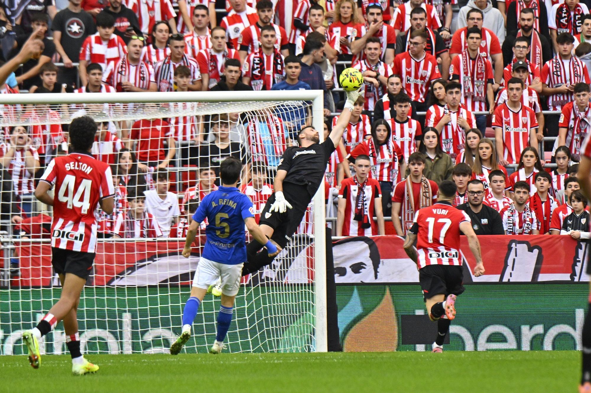 Athletic-Real Oviedo, en imágenes