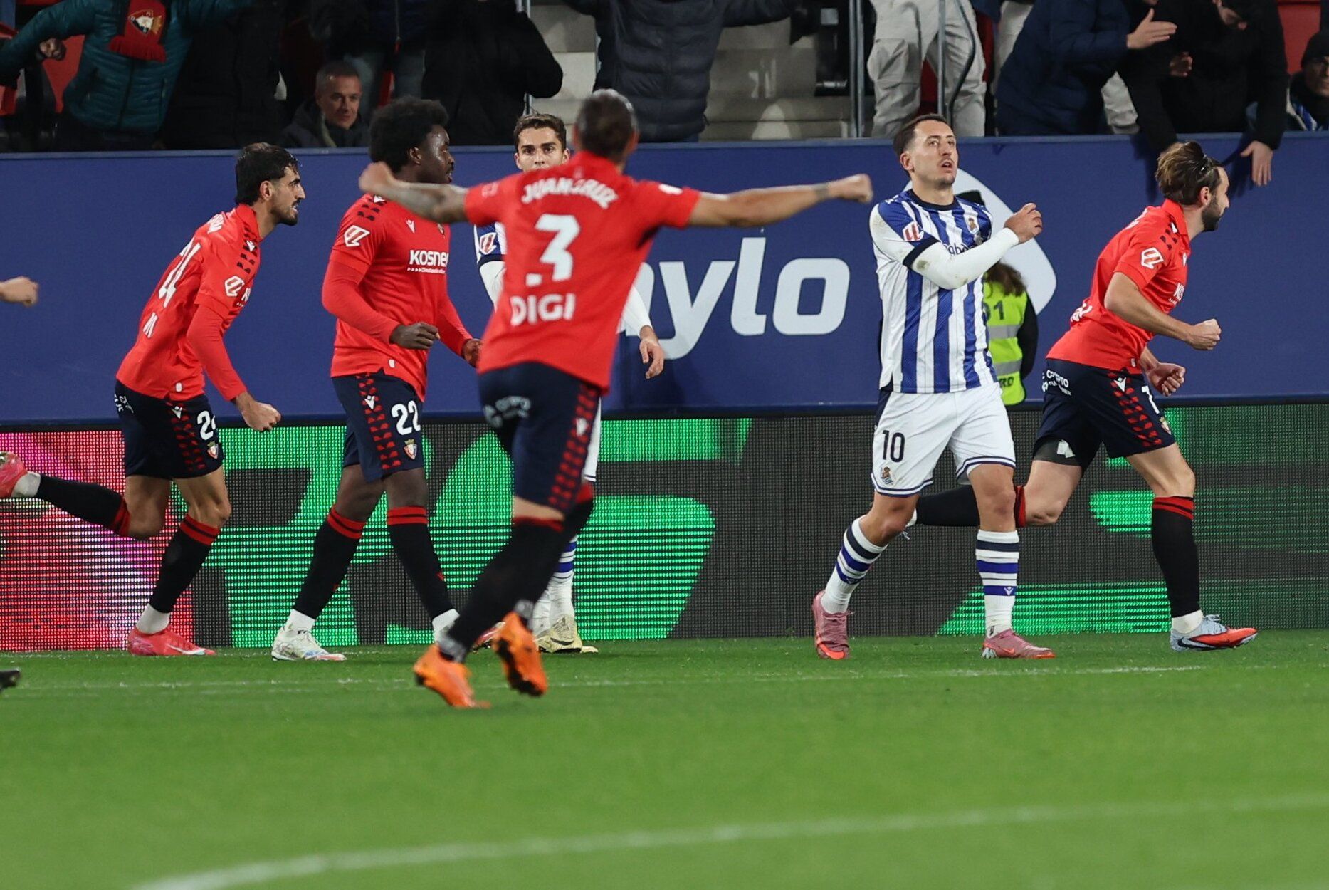 Osauna - Real Sociedad: Las mejores imágenes del partido
