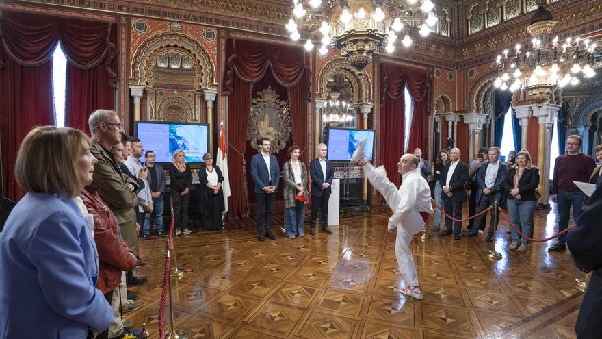 Lankidetza eta Elkartasun Funtsen Konfederazioari harrera egin dio Bilboko Udalak
