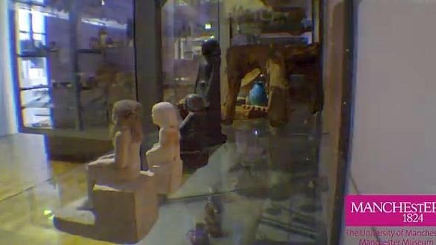 Resuelto el misterio de la estatua egipcia que giraba sola