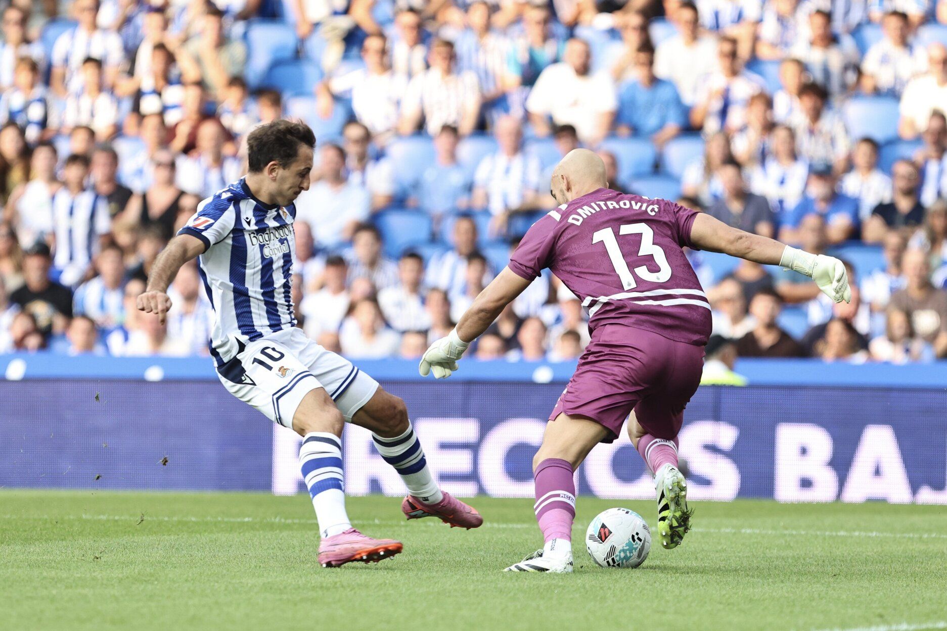 Partido loco en Anoeta de la Real Sociedad y el Espanyol