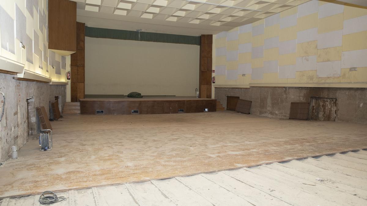 Vista del salón de actos de la Casa de las Mujeres.