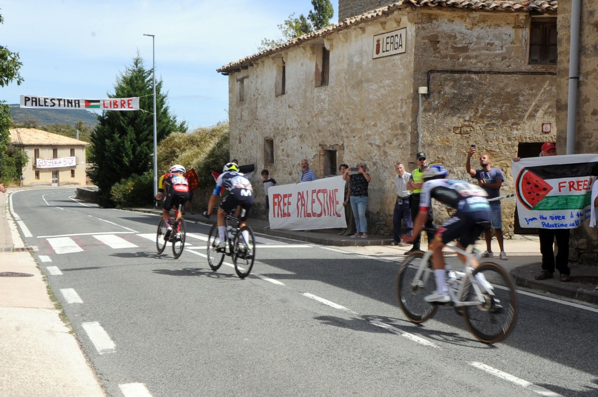 La Vuelta, a su paso por Lerga
