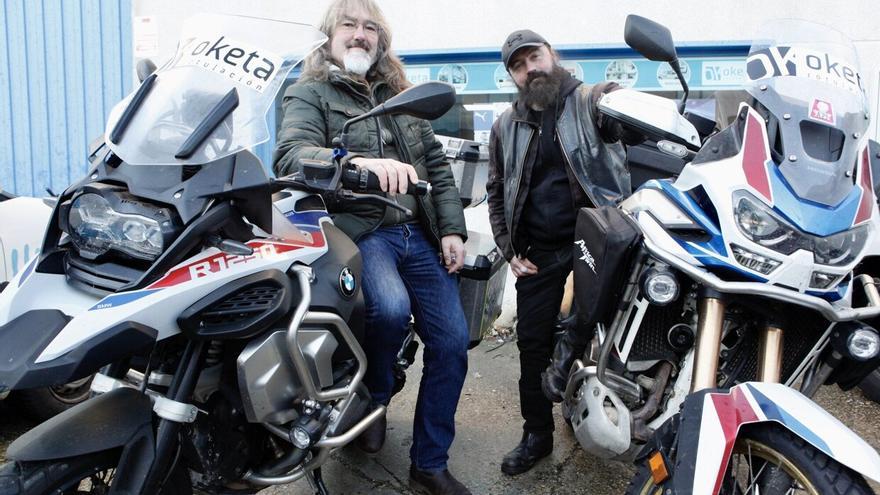 7.000 kilómetros en moto para ver al Baskonia y asistir a la famosa y dura Elefantentreffen