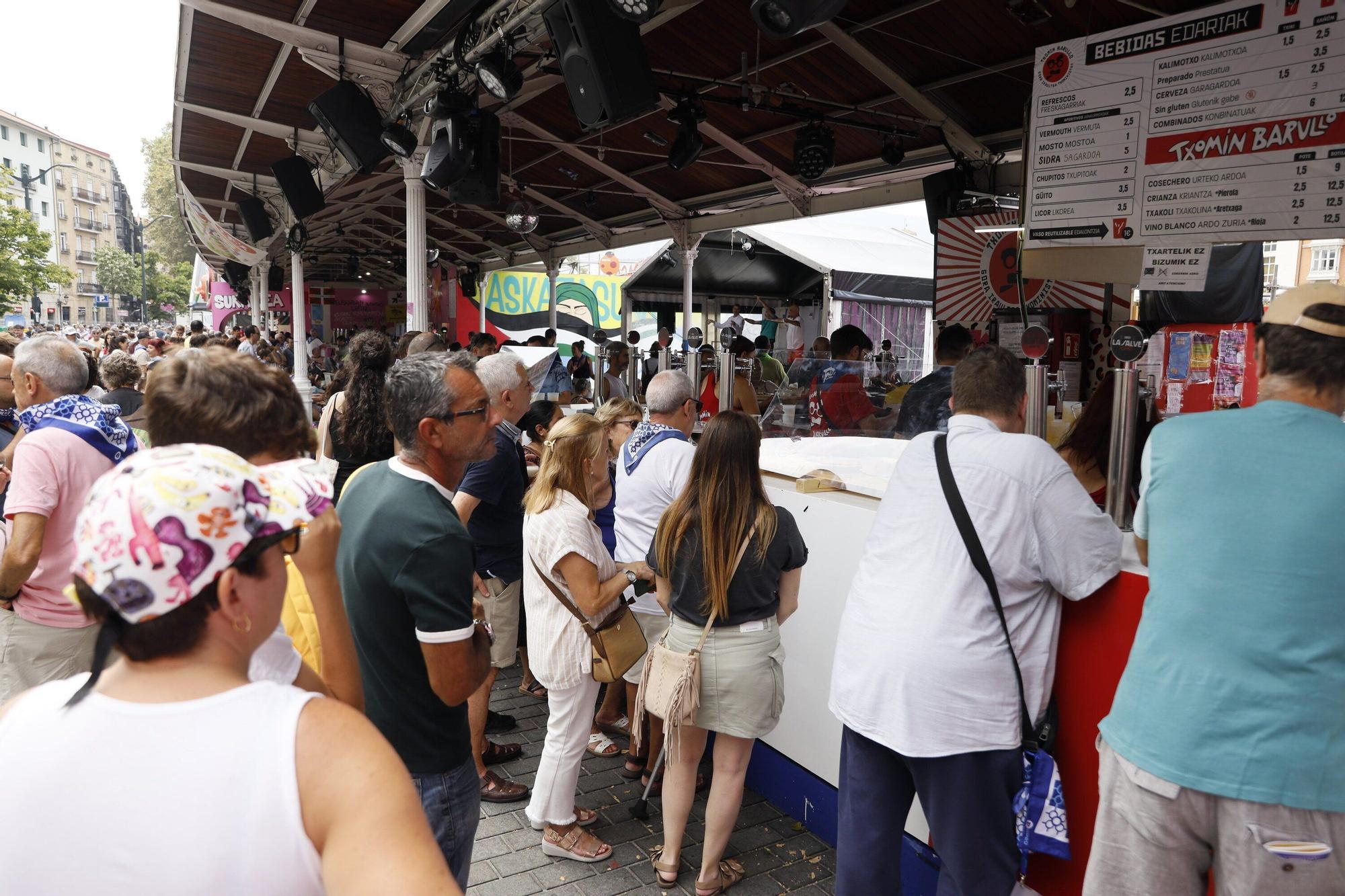 En imágenes: La fiesta sigue en la segunda jornada de Aste Nagusia