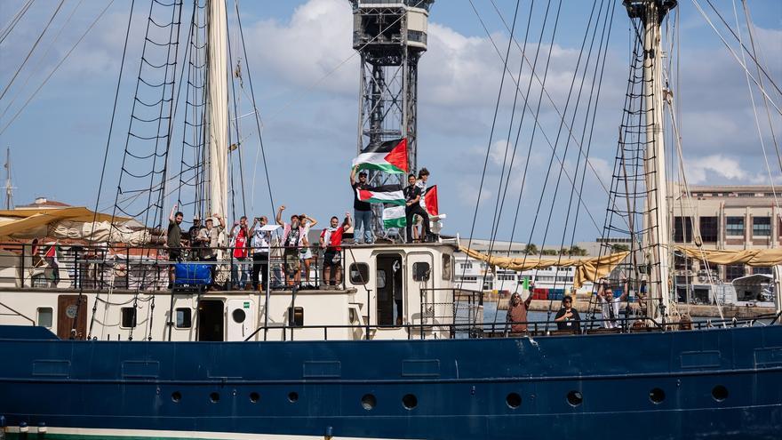 El Gobierno español insta a la flotilla de Gaza a abandonar la zona de exclusión por motivos de seguridad