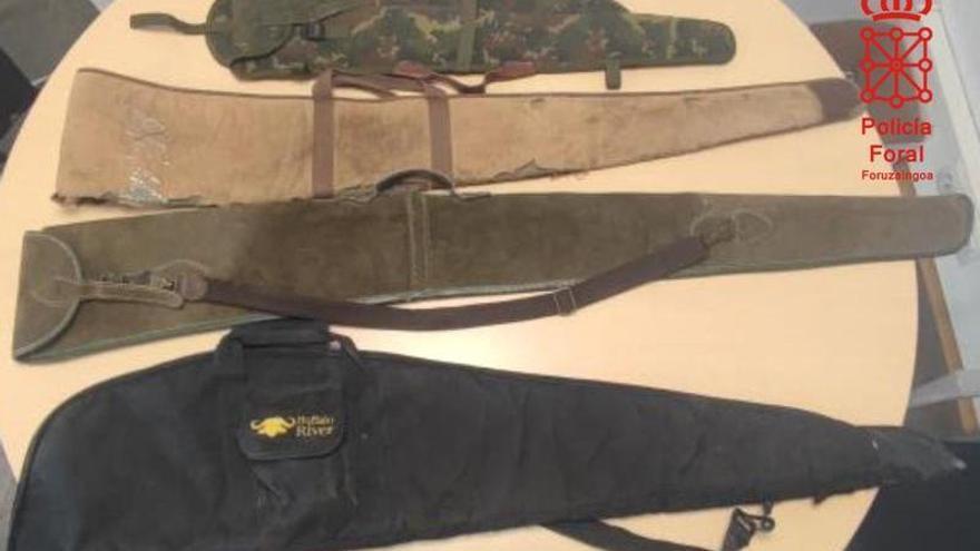 Detenido en Noáin por amenazas con una escopeta y daños durante una discusión sobre pastos para el ganado