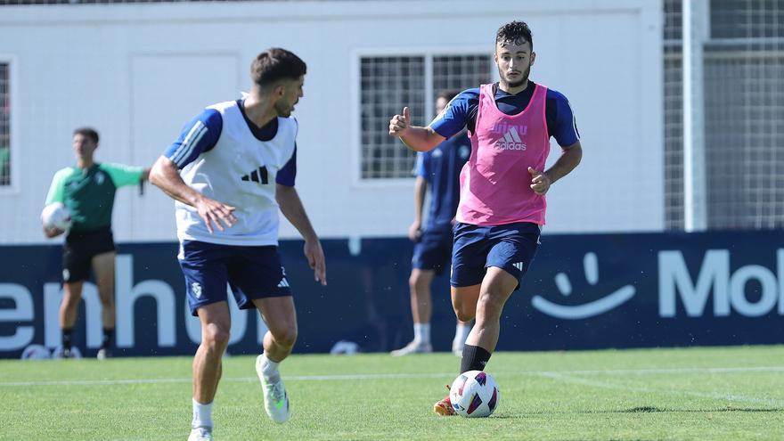 Osasuna se entrena pensando en el Athletic
